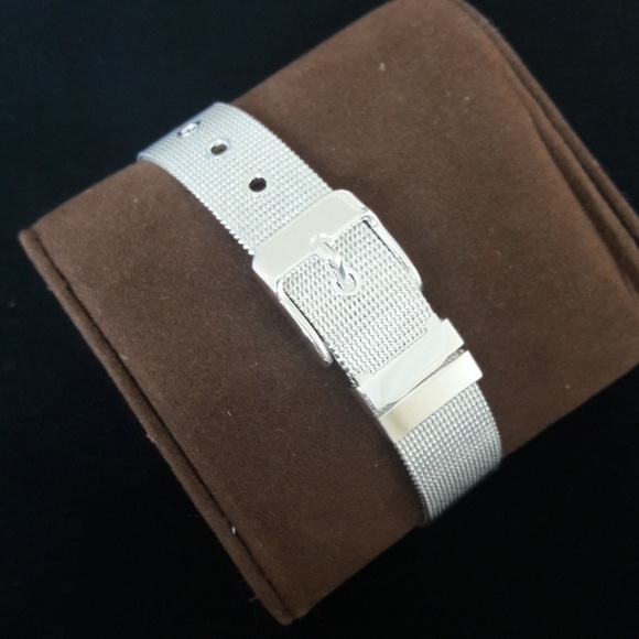 Net Strap Bracelets Silver Plated - Picture 4 of 5